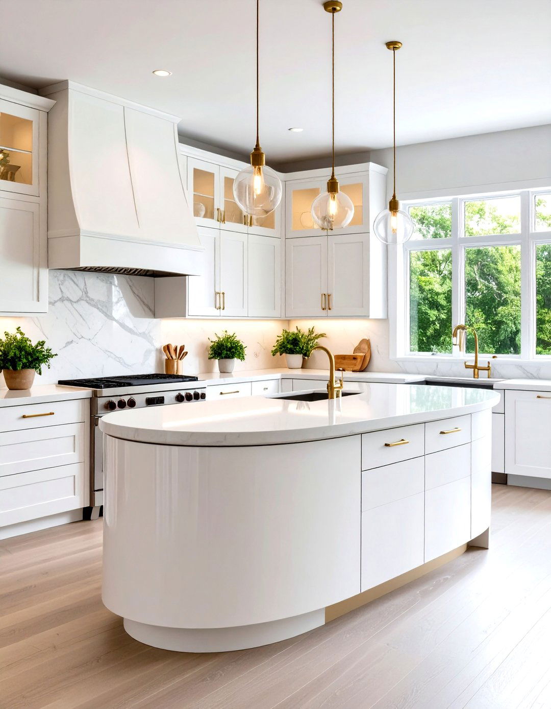 Curved Kitchen Cupboard Designs - 30 kitchen cupboard designs