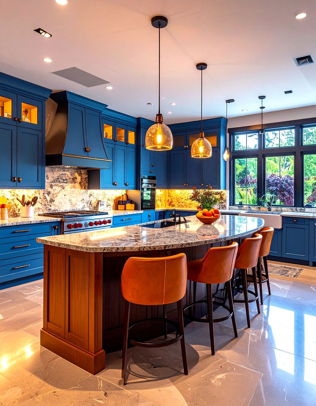 Curved Kitchen Peninsula for Flow - 30 kitchen peninsula ideas