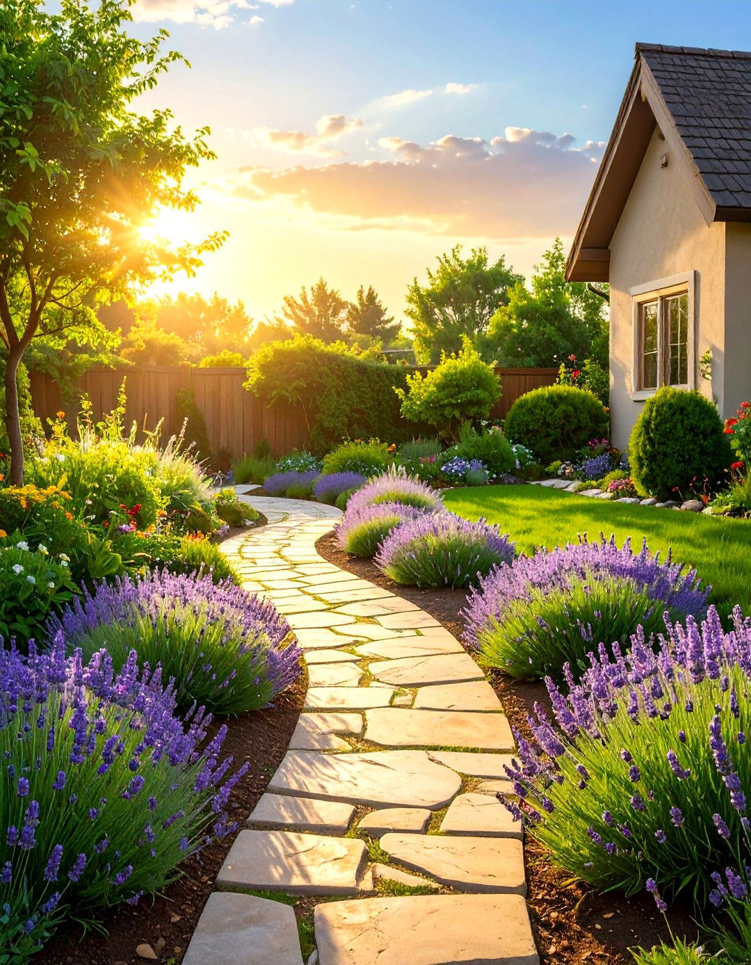 Curved Walkway Design - 30 small front yard ideas