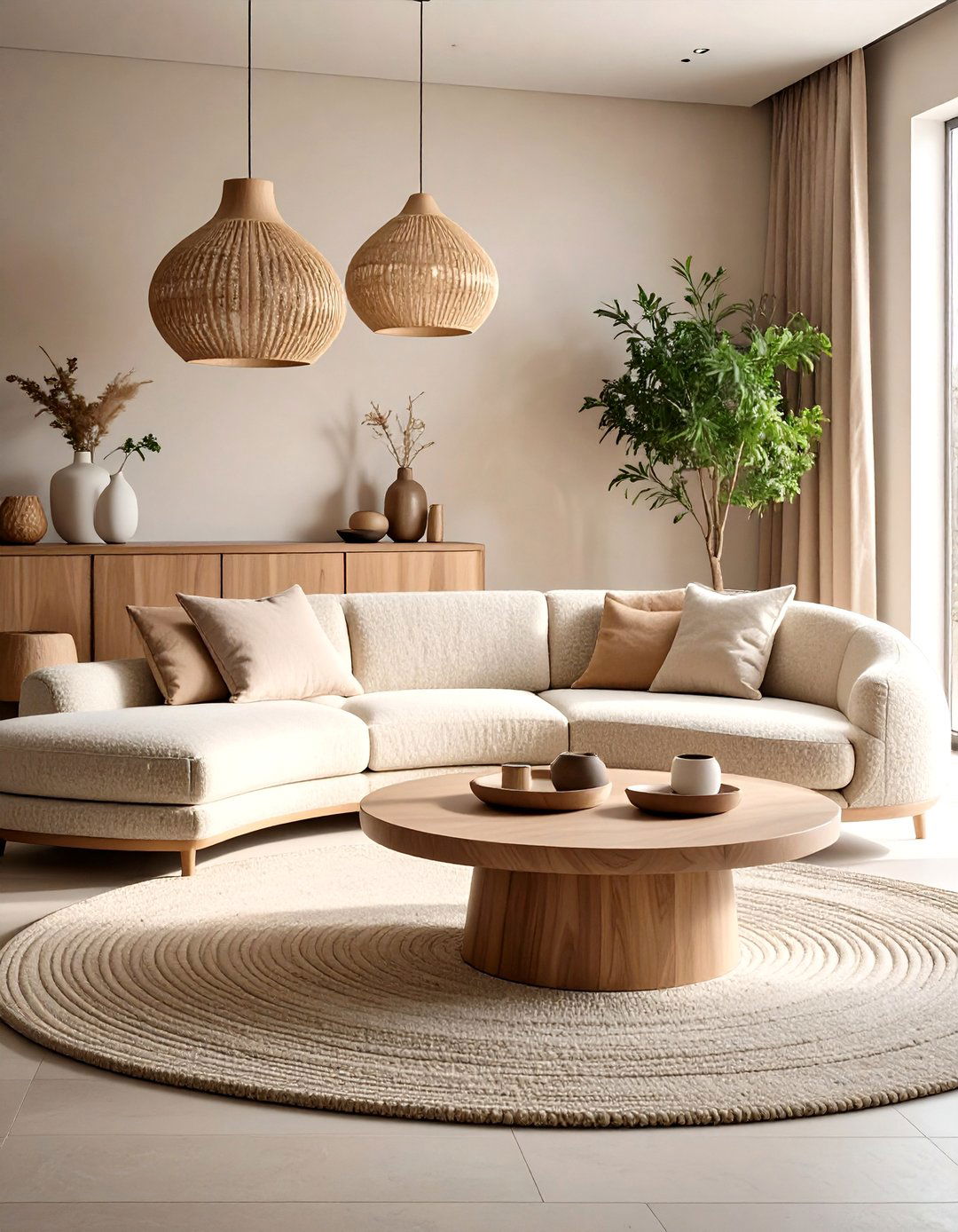 Curved and Organic Furniture Forms - 30 2025 home decor trends