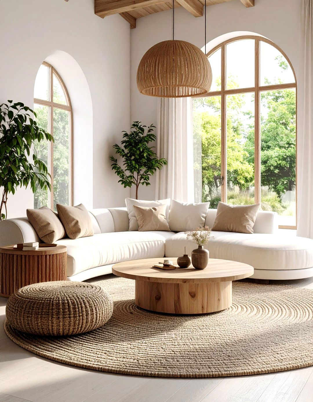 Curved and Organic Furniture Layouts - 30 2025 home design trends
