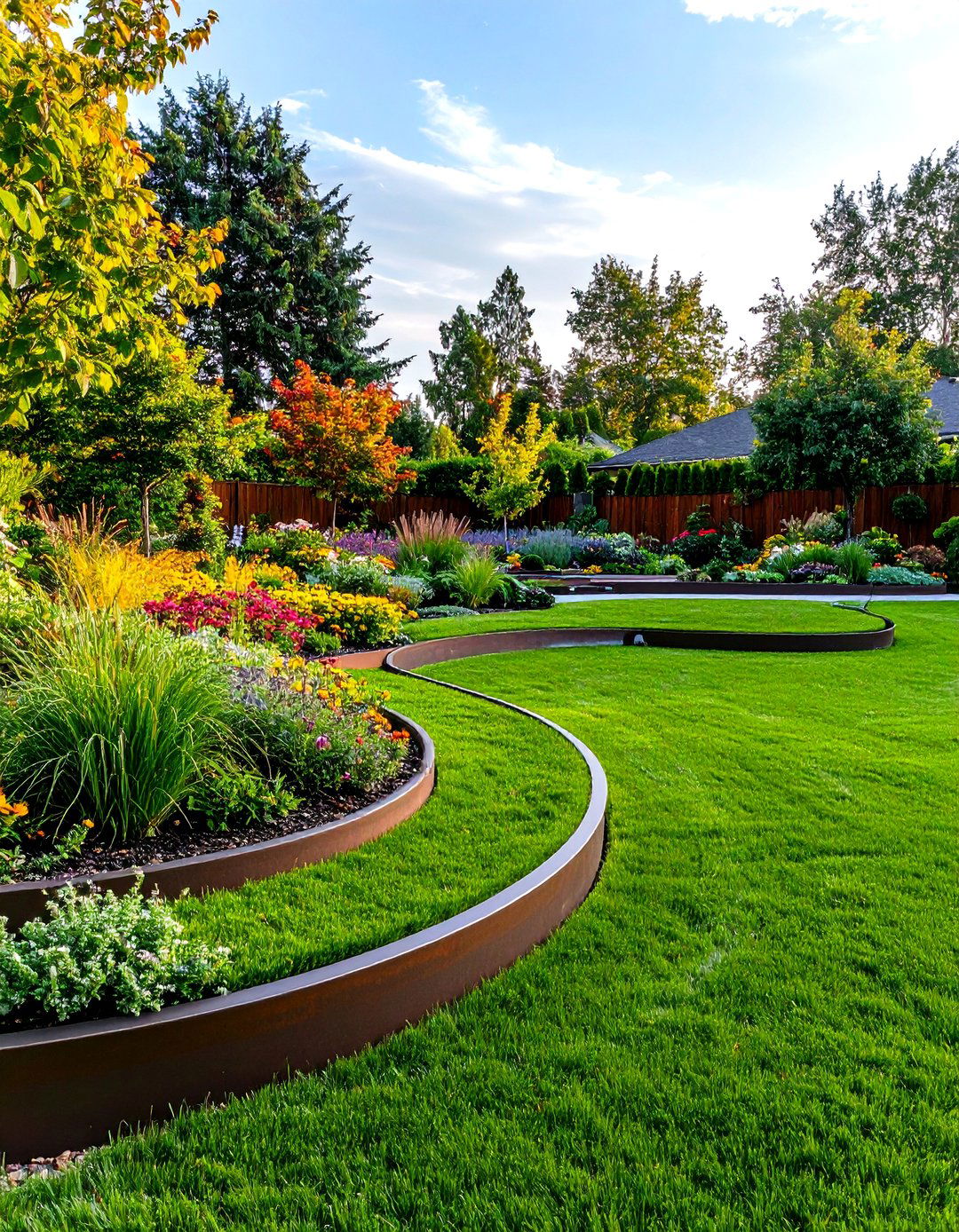 Curved and Serpentine Raised Garden Bed - 30 raised garden beds ideas