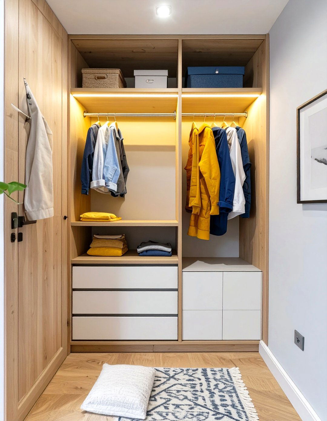 Custom Alcove Closet Conversion - 30 small bedroom closet ideas
