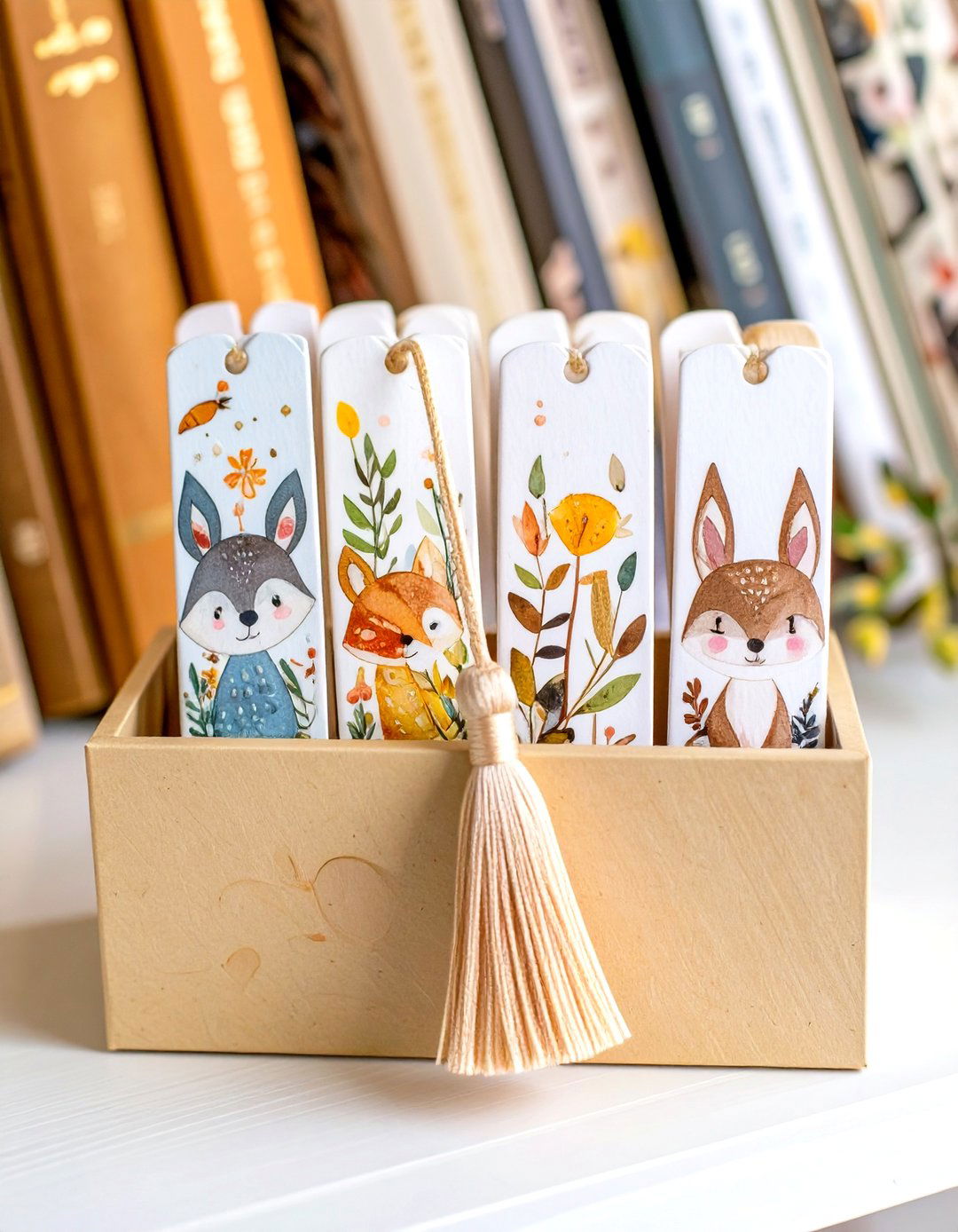 Custom Bookmark Favors - 30 inexpensive baby shower favors ideas