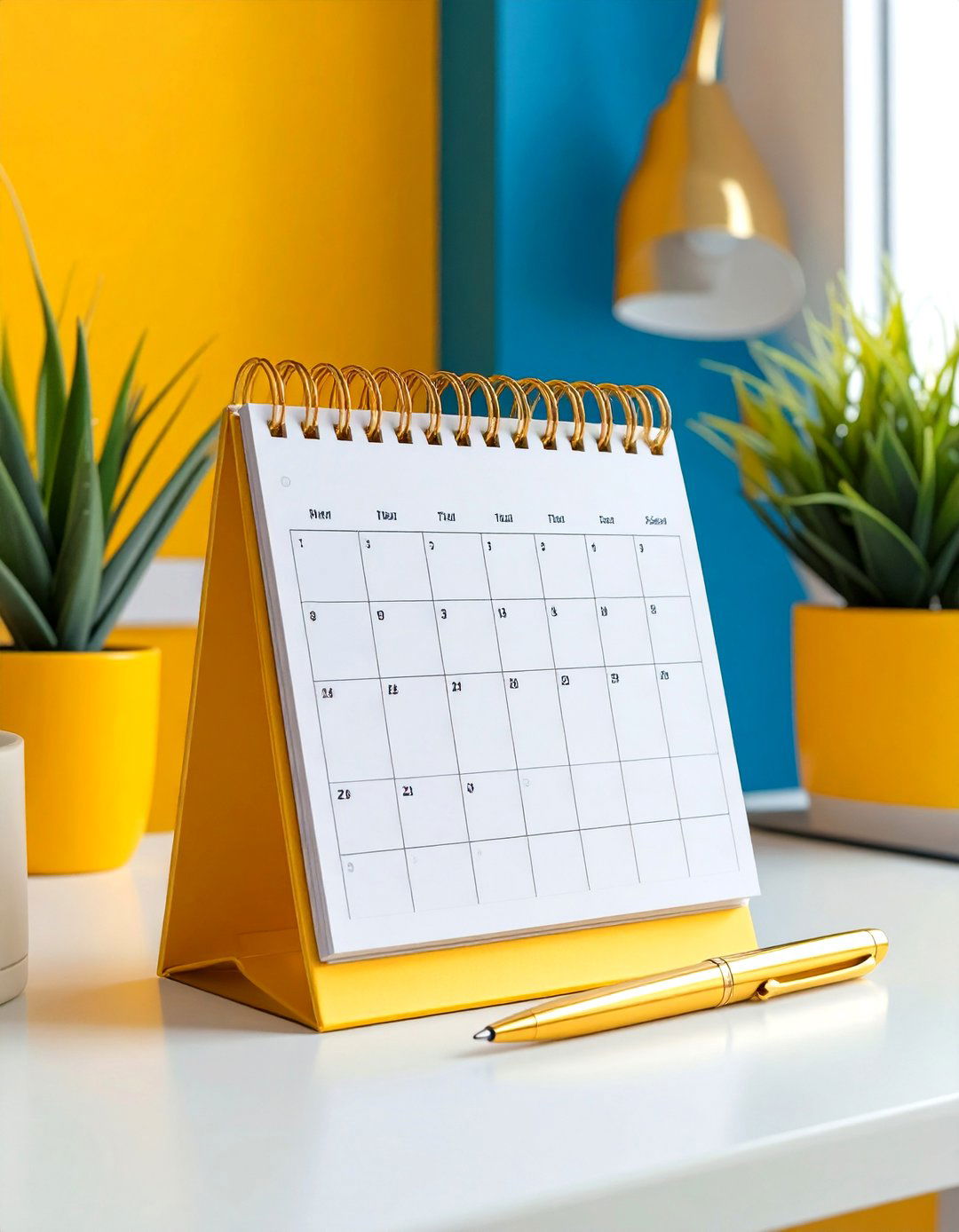 Custom Calendar or Planner - 30 small office cubicle decoration ideas