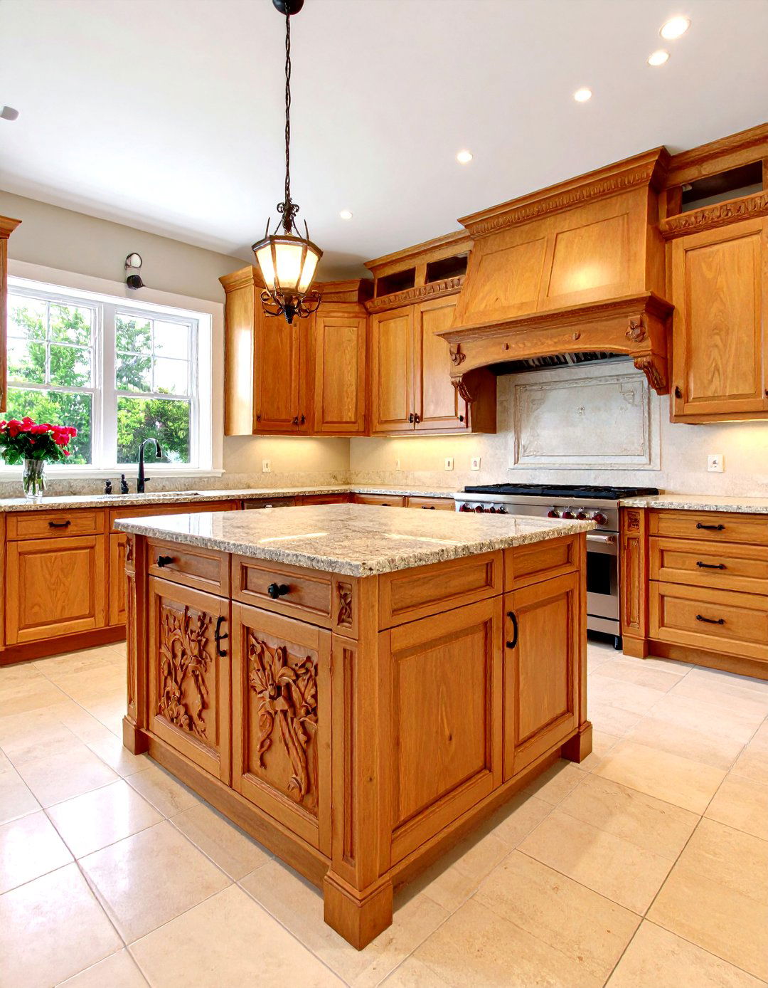 Custom Carved Kitchen Cabinets - 30 ideas for kitchen cabinets
