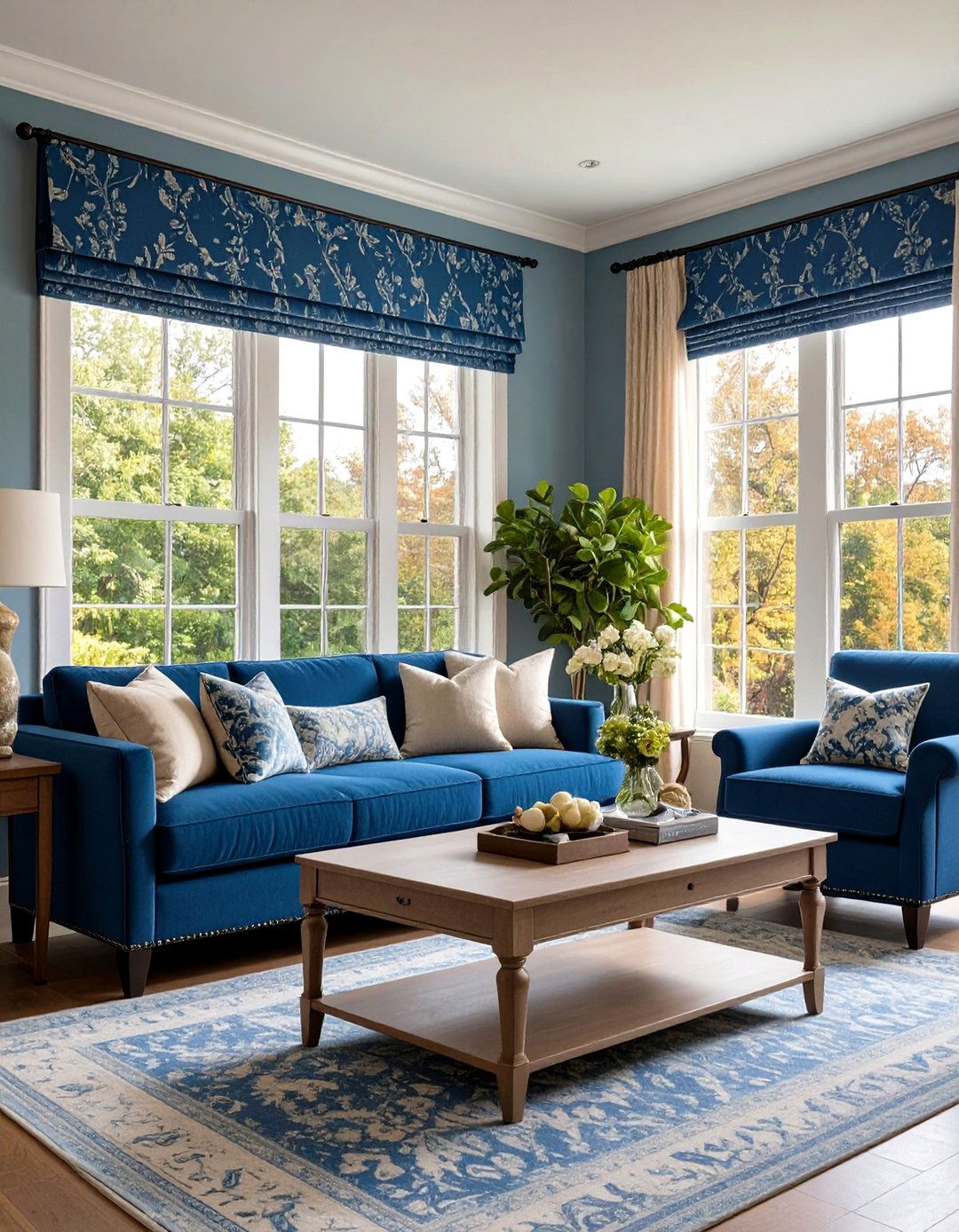 Custom Cornices to Frame the View - 30 living room window treatment ideas
