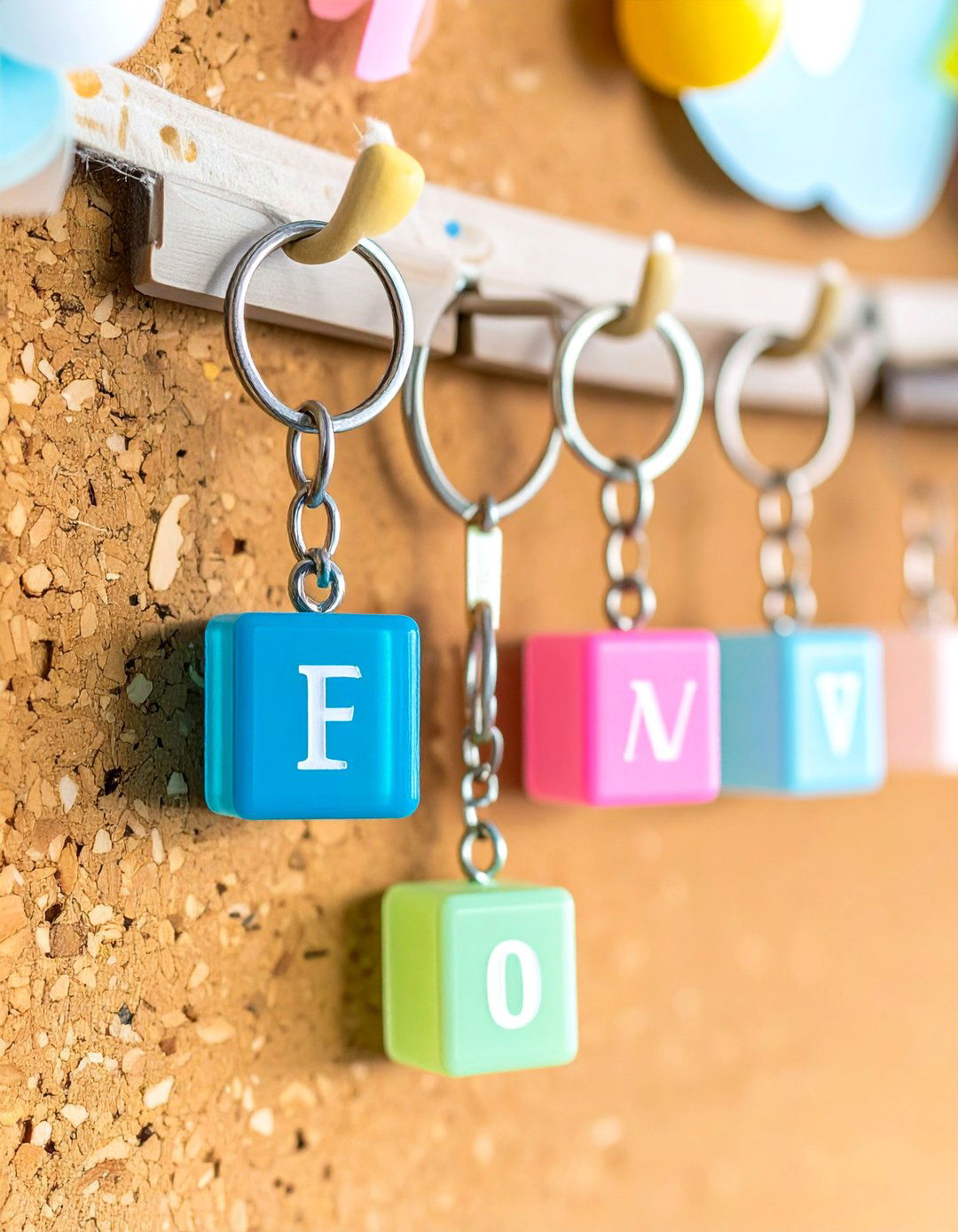 Custom Keychains - 30 baby shower favors ideas
