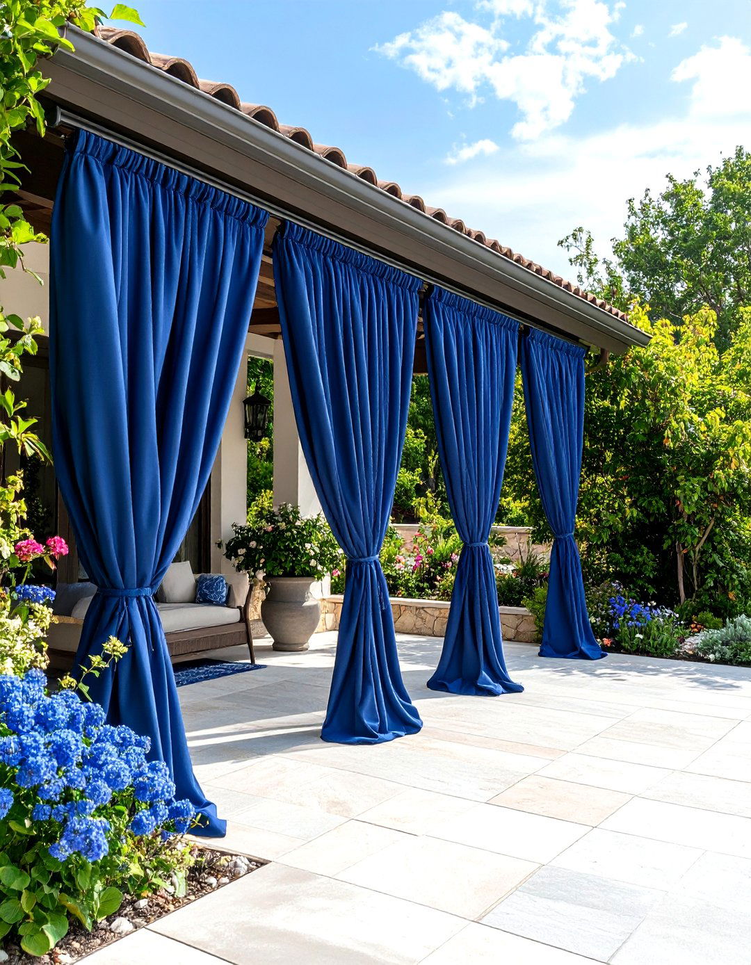 Custom Length Patio Curtains for a Perfect Fit - 30 patio curtain ideas