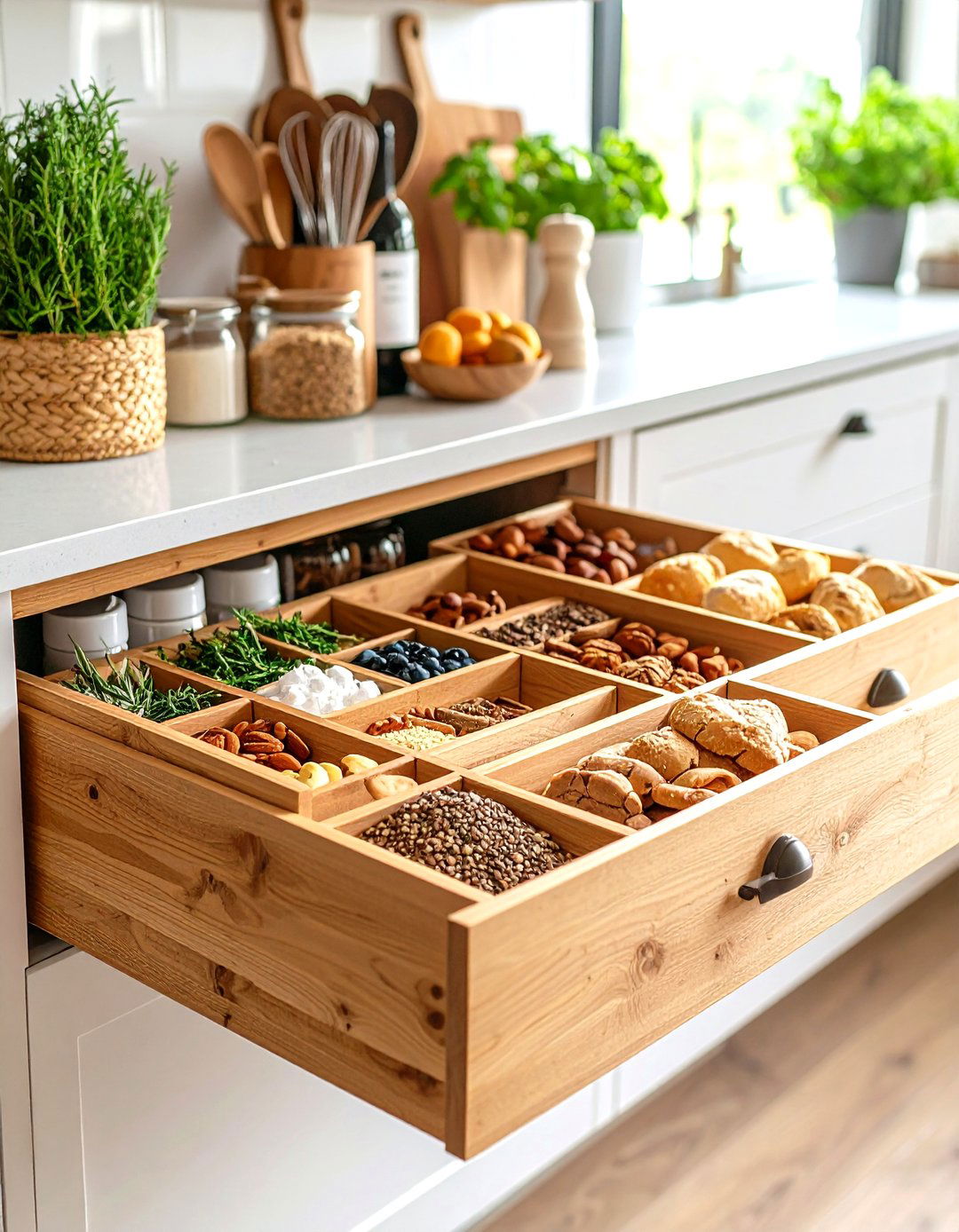 Custom Plywood Drawer Dividers - 30 kitchen drawer organizer ideas