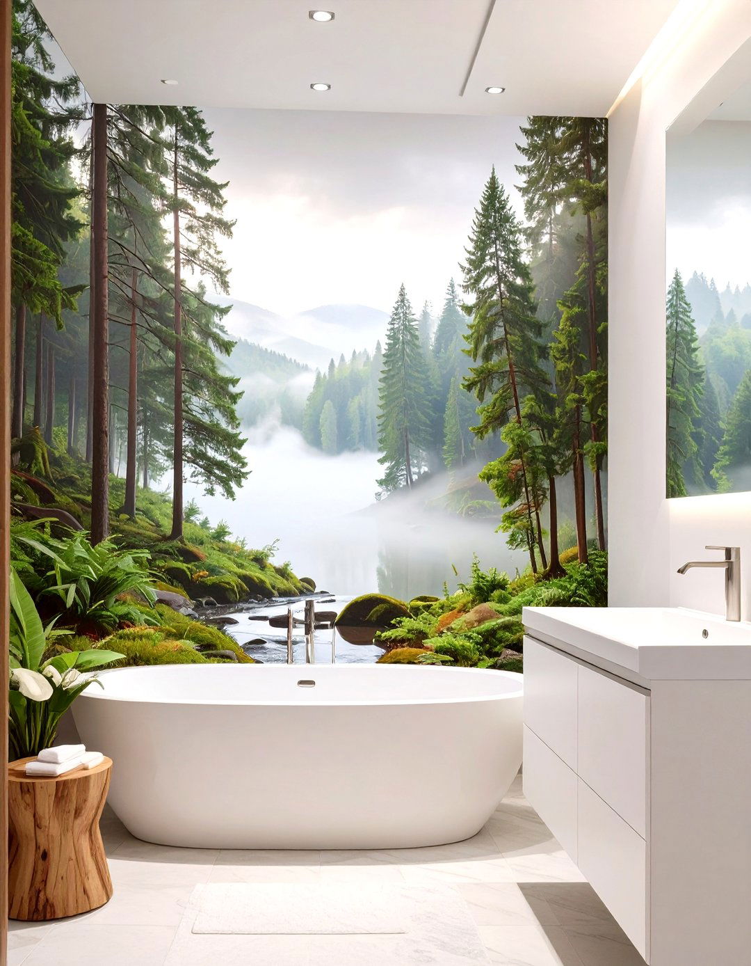 Custom Printed Bathroom Wall Panels - 30 bathroom wall panels ideas