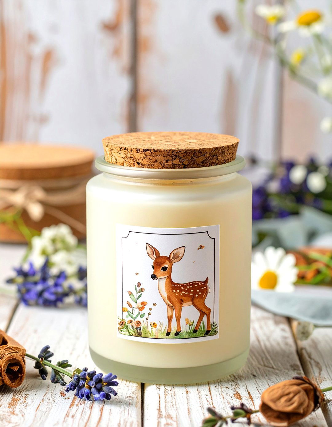 Custom Scented Candle Favors - 30 baby shower party favor ideas