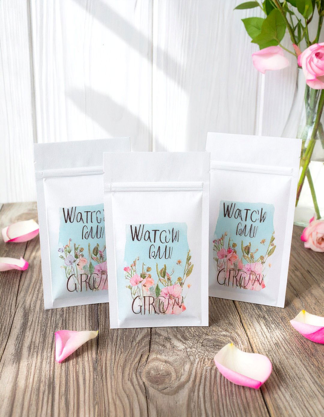 Custom Seed Packet Favors - 30 inexpensive baby shower favors ideas