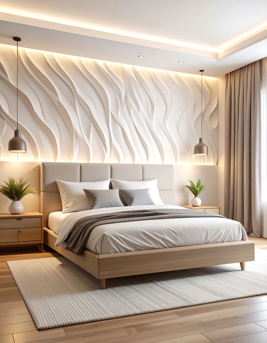D Wall Panel Bedroom - 30 accent wall bedroom ideas