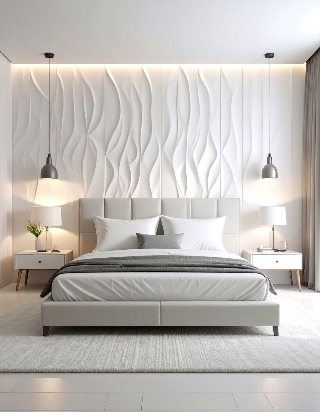 D Wall Panels - 30 accent wall ideas for bedroom