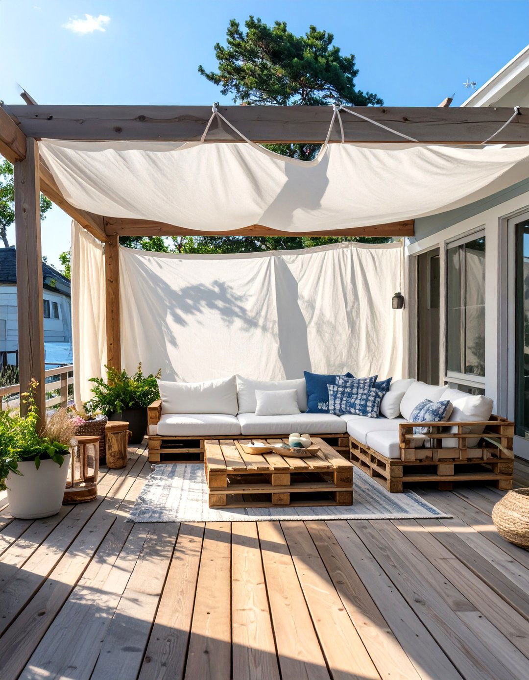30 Creative Deck Covering Ideas for Shade and Privacy - We Love Home Blog