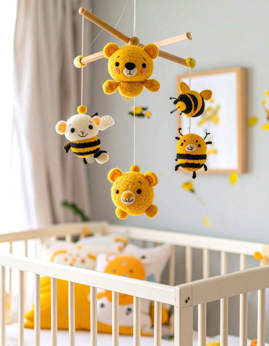DIY Character Mobile - 30 winnie the pooh nursery ideas