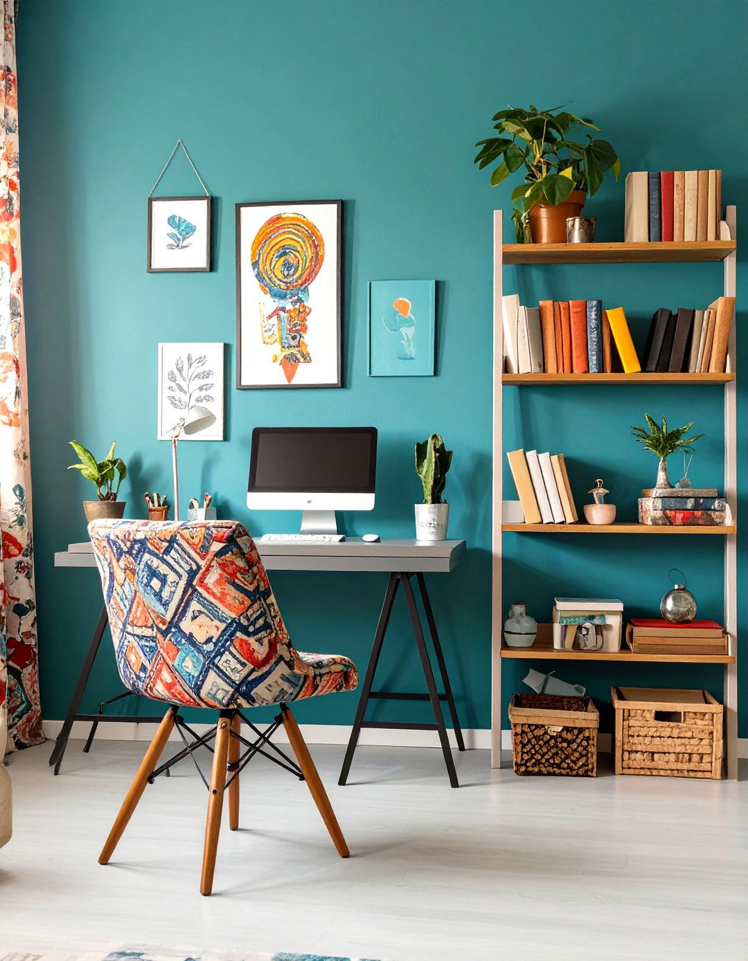DIY Colorful Maximalism - 30 interior design cost ideas