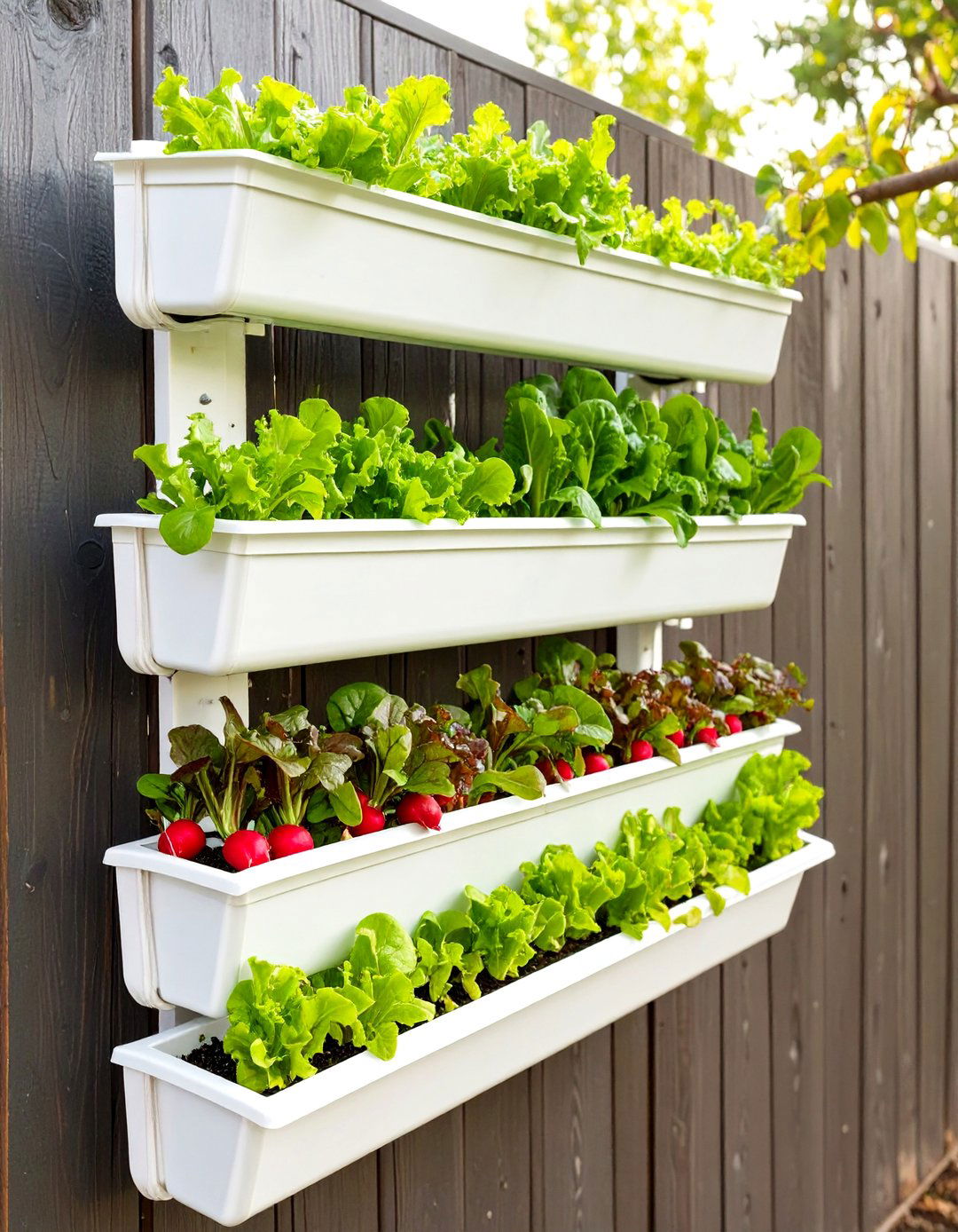 DIY Gutter Garden System - 30 vertical garden ideas