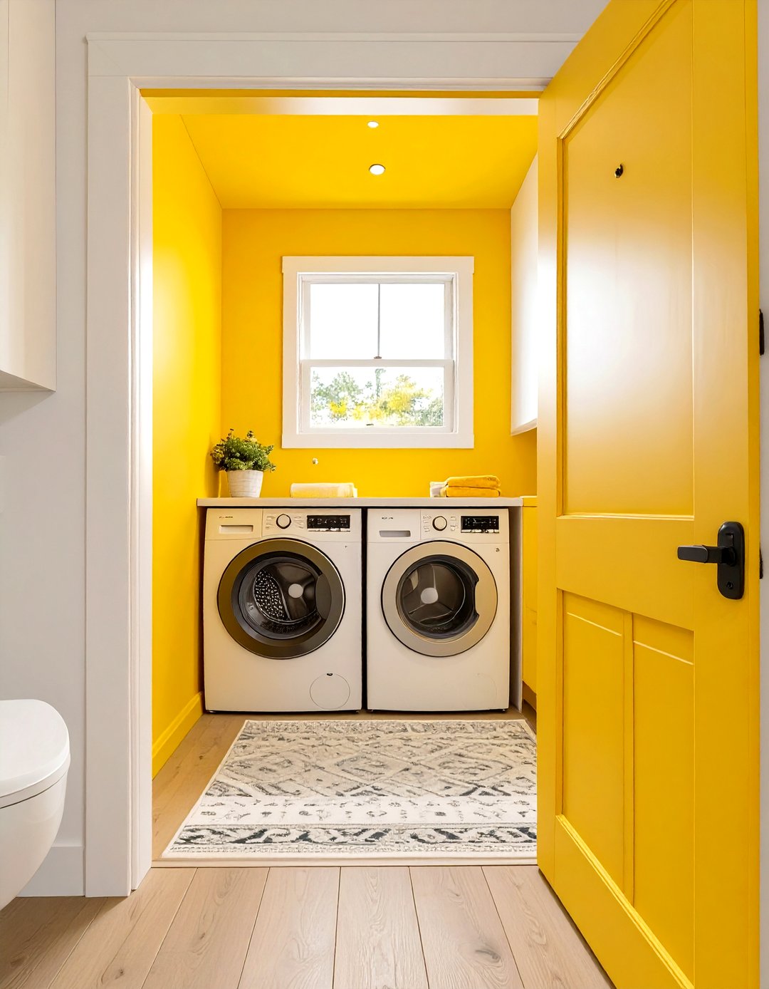 DIY Interior Door Painting - 30 utility room diy small laundry room ideas
