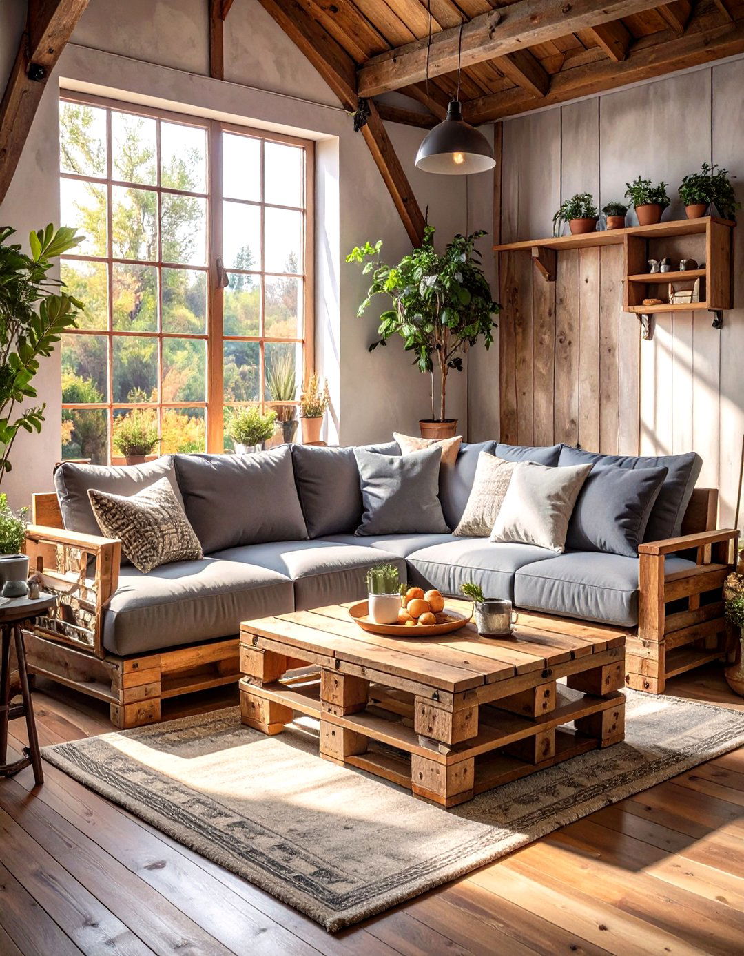 DIY Pallet Furniture - 30 simple garage man cave ideas