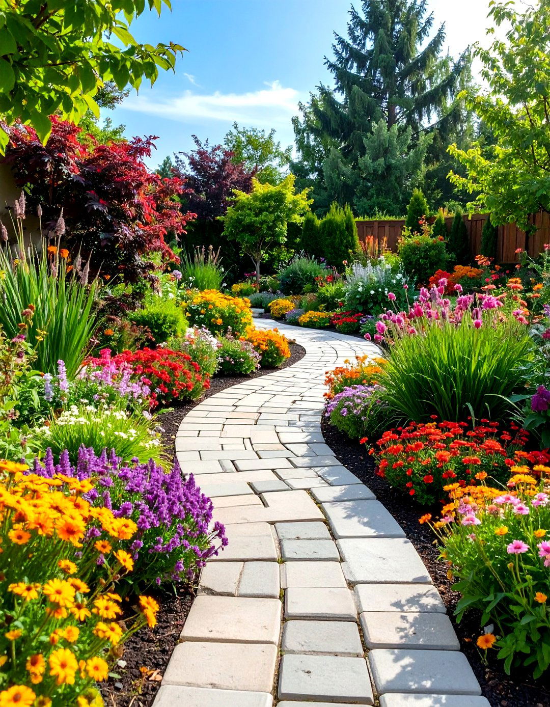 DIY Poured Concrete Paver Forms - 30 diy cheap patio paver ideas
