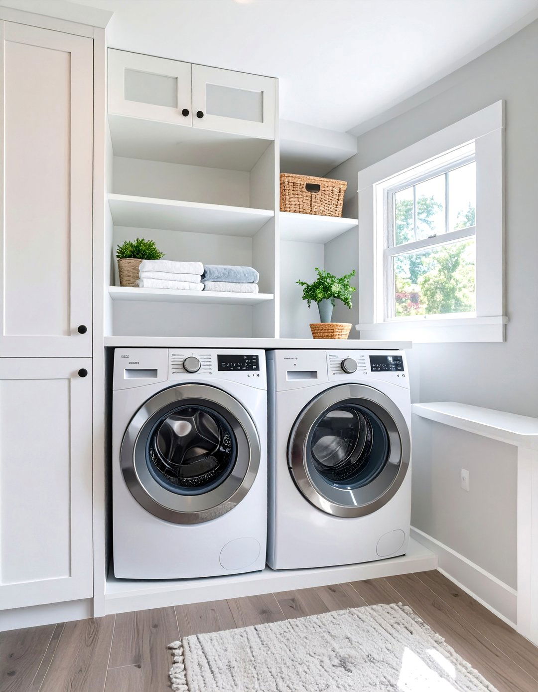 DIY Stacked Washer and Dryer Kit - 30 utility room diy small laundry room ideas
