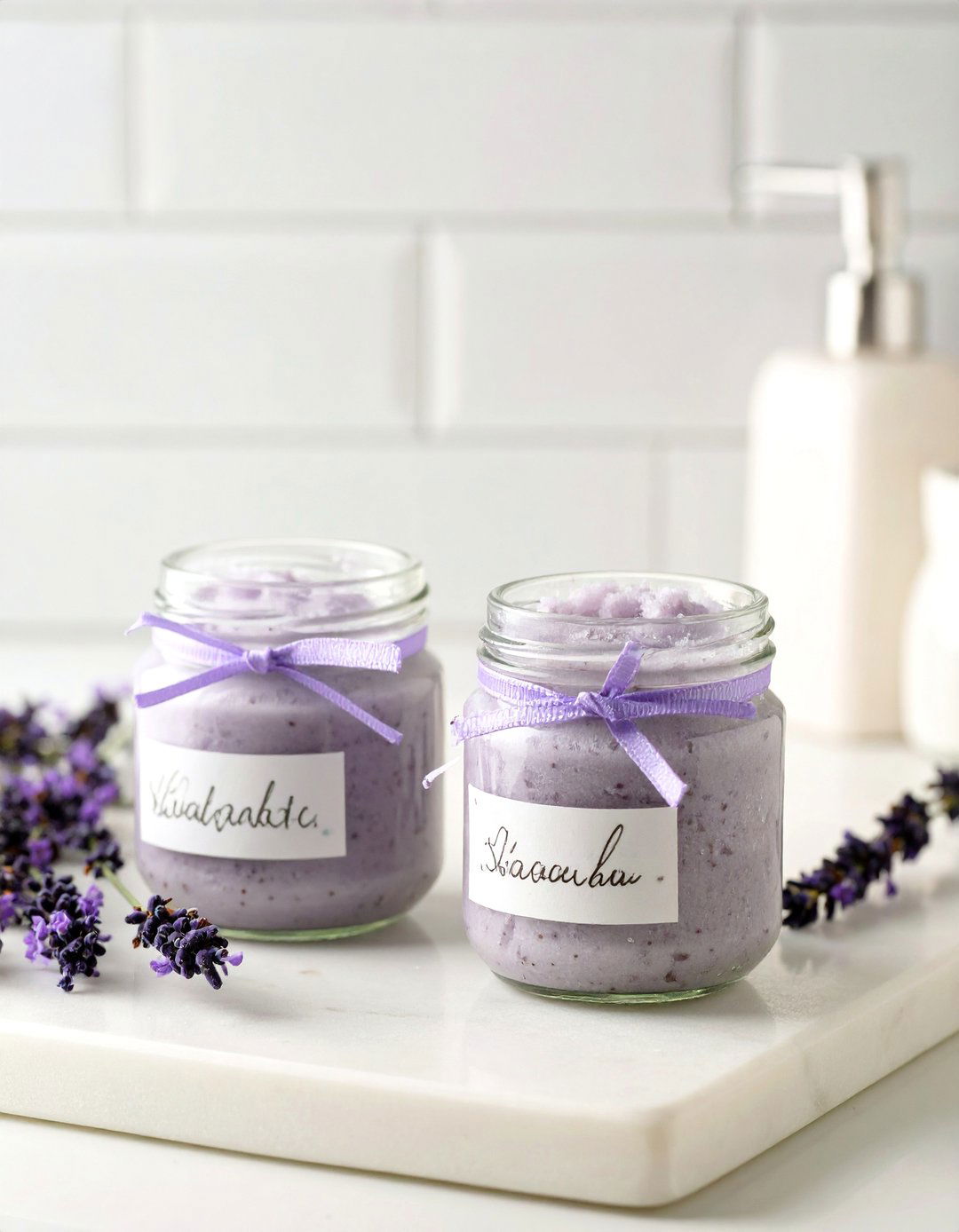DIY Sugar Scrub Jars - 30 inexpensive baby shower favors ideas