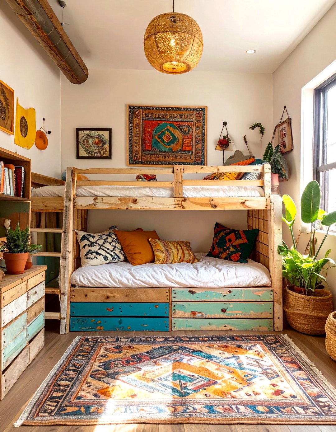 DIY Upcycled Dorm Room - 30 college dorm ideas