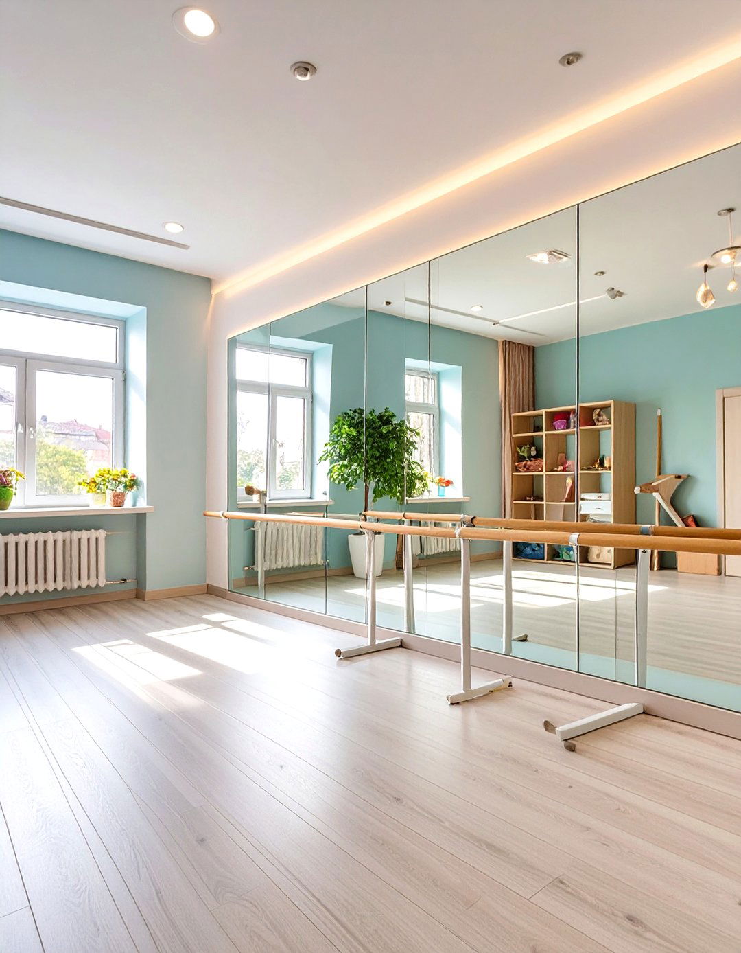 Dance and Movement Studio Game Room - 30 game room ideas for kids