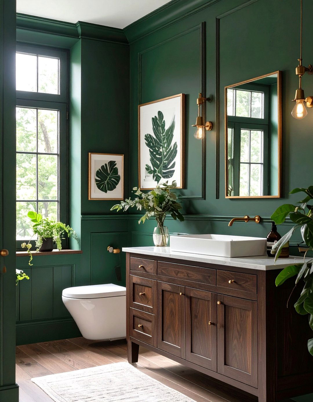 Dark Academia Bathroom - 30 how to design a bathroom ideas