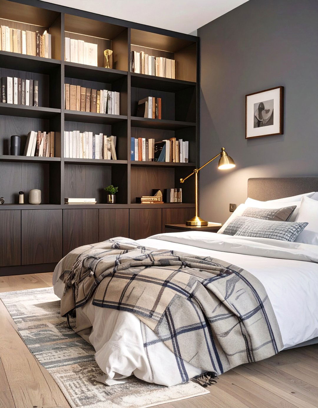 Dark Academia Bedroom - 30 apartment bedroom ideas