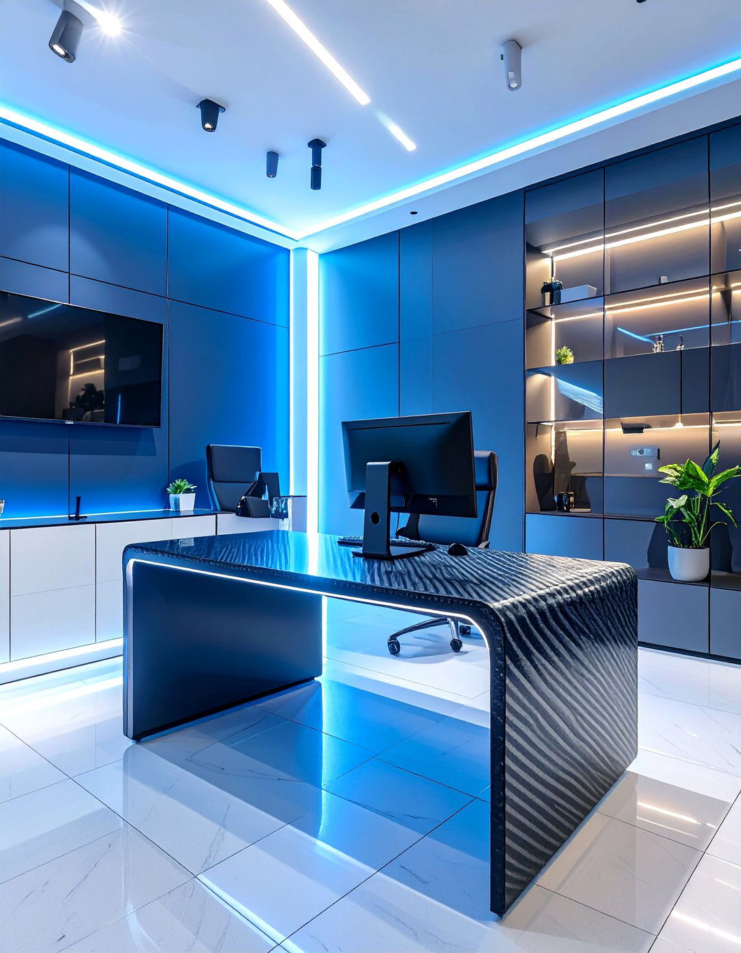 Dark Academia Library Office - 30 dark office ideas