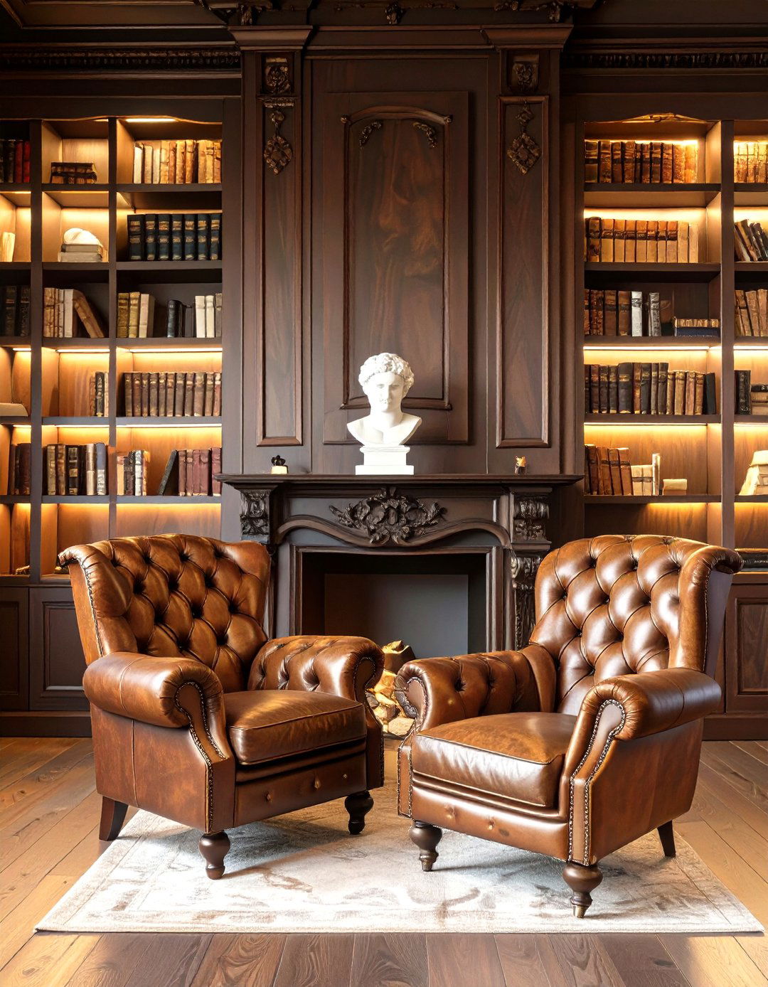 Dark Academia Mood - 30 interior design online ideas
