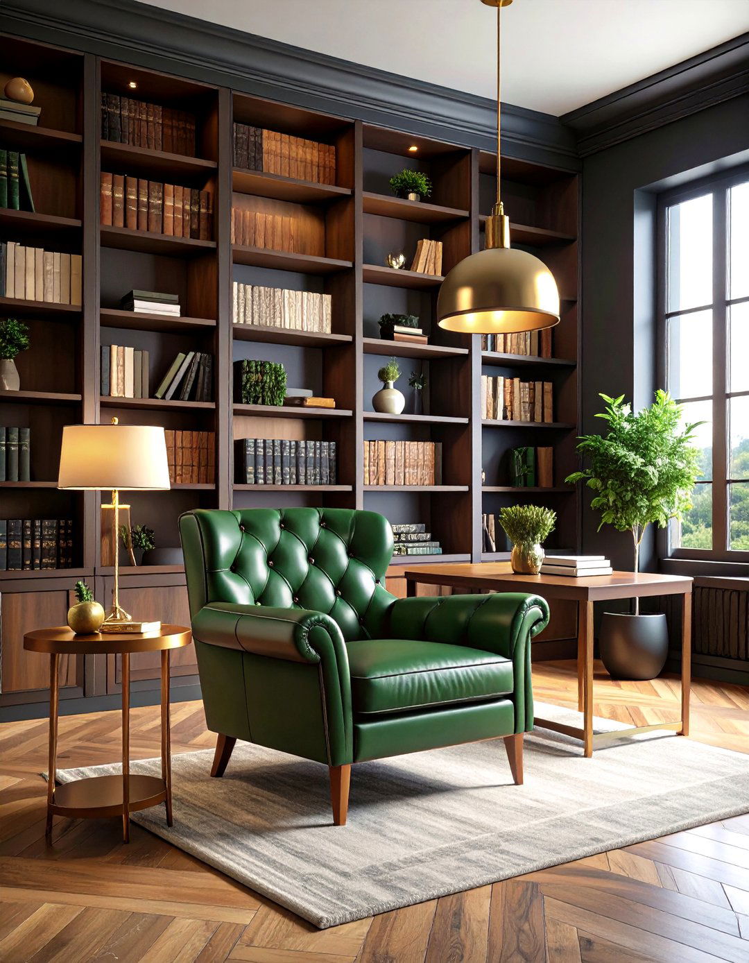 Dark Academia Study Color Scheme - 30 interior design color palette generator ideas