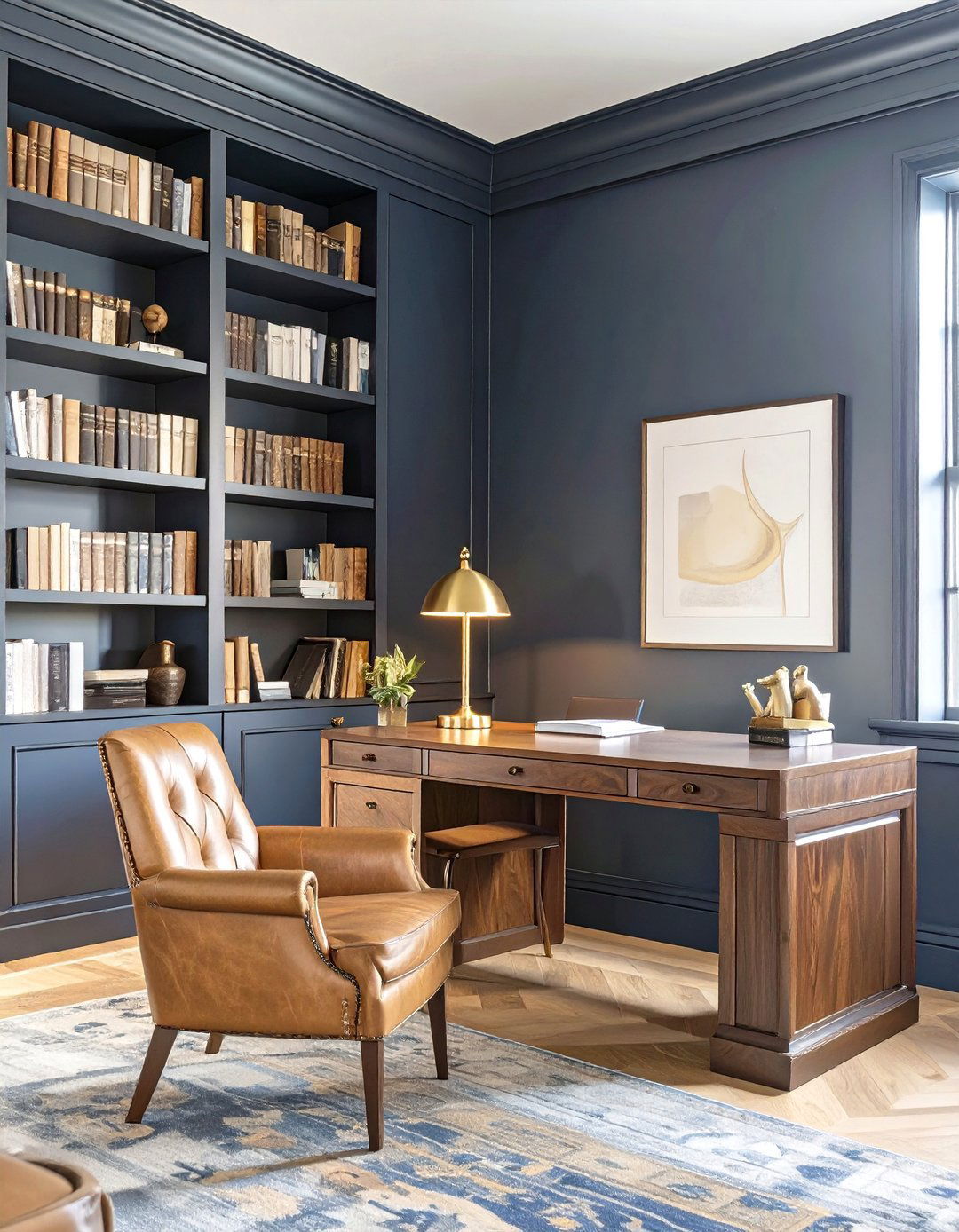 Dark Academia Study Room - 30 nu look home design ideas