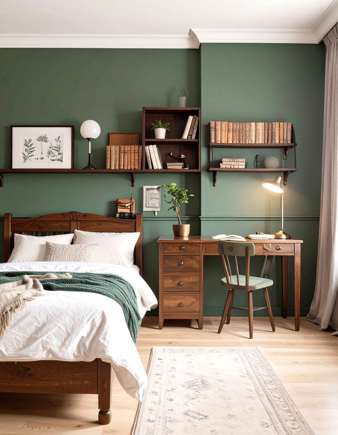 Dark Academia Themed Bedroom for a Moody Vibe - 30 teen girls bedroom ideas