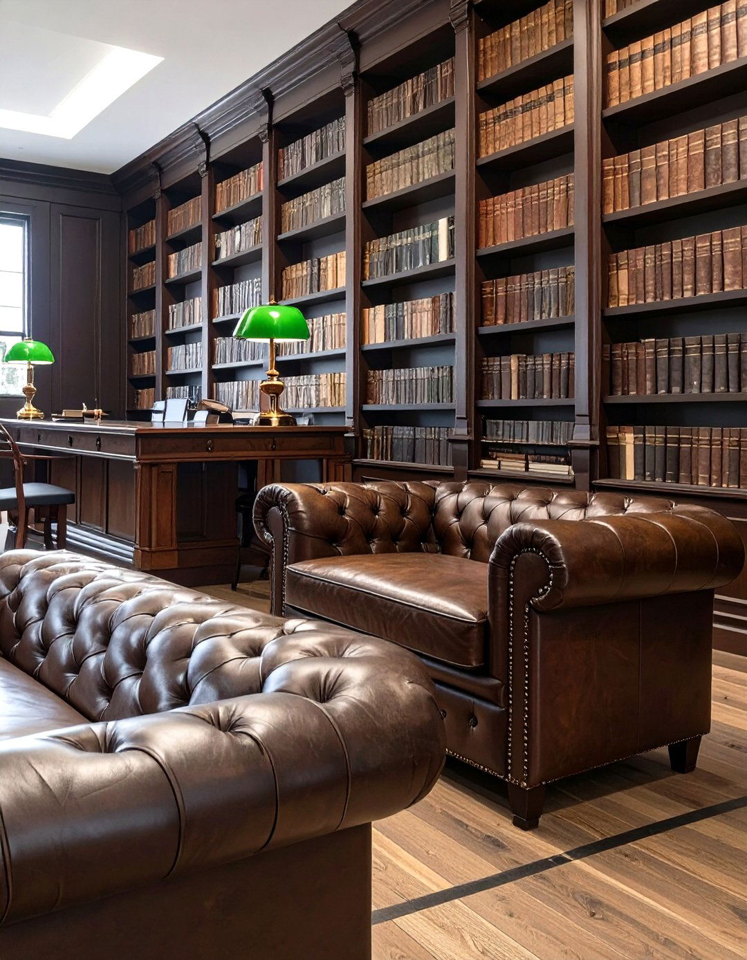 Dark Academia Themed Library - 30 interior design blog ideas