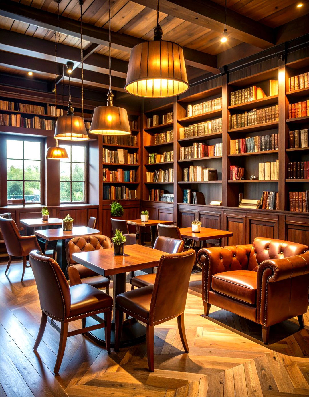 Dark Academia with Moody Ambiance - 30 restaurant interior design ideas