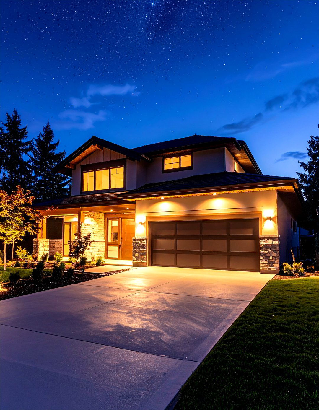Dark Sky Compliant Fixtures - 30 exterior garage lighting ideas