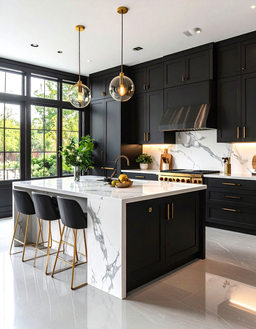 Dark and Dramatic Kitchens - 30 latest kitchen designs
