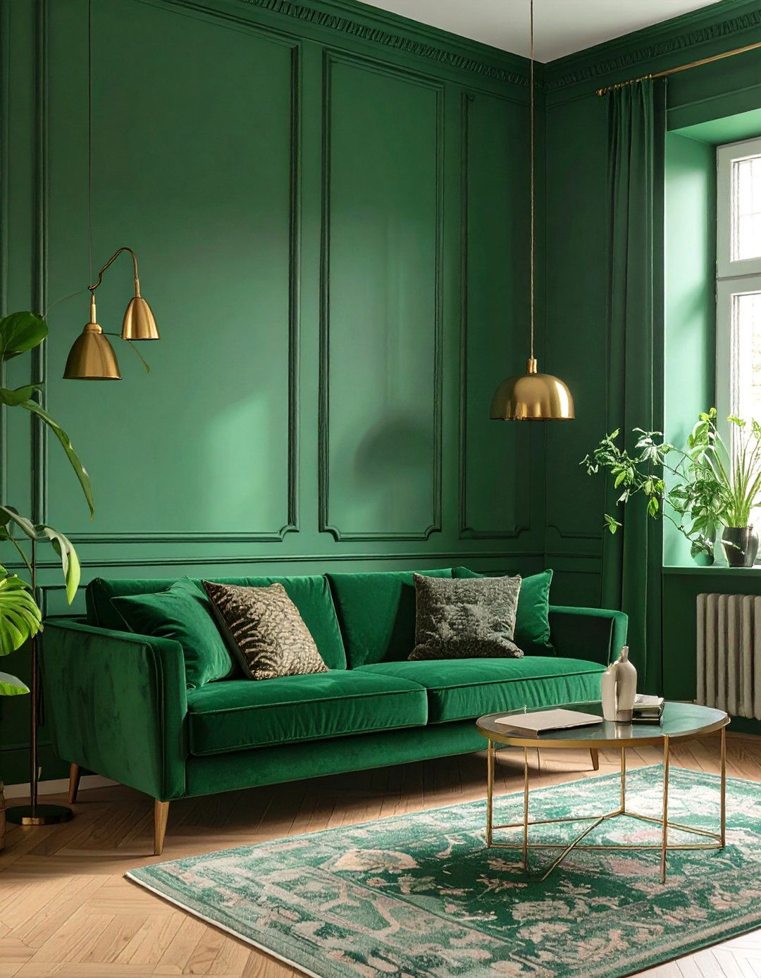 Dark and Moody Accent Rooms - 30 terrace house interior design ideas