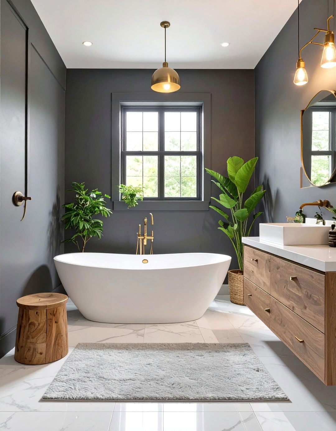 Dark and Moody Bathroom Aesthetics - 30 bathroom trends