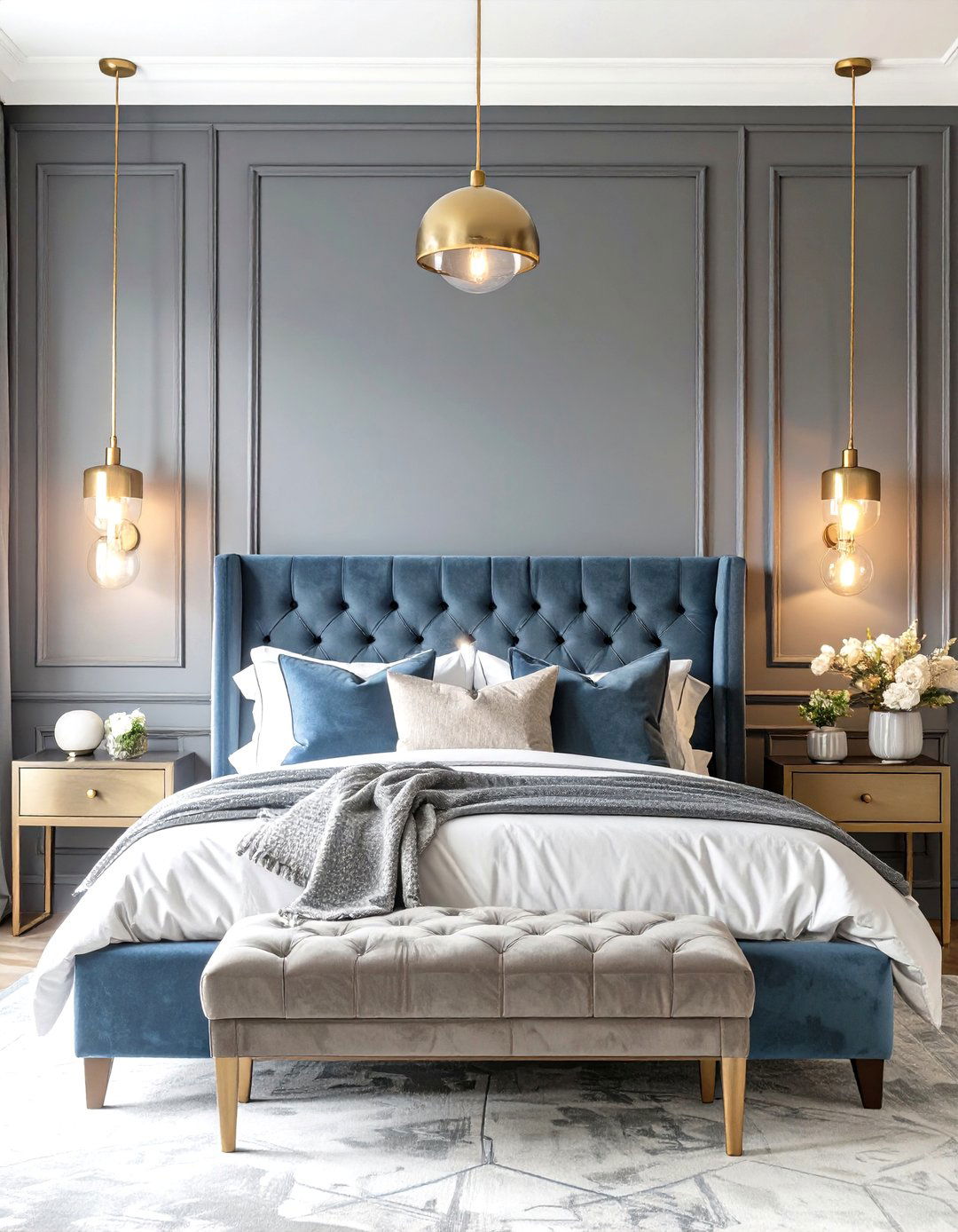 Dark and Moody Bedroom - 30 couples bedroom ideas