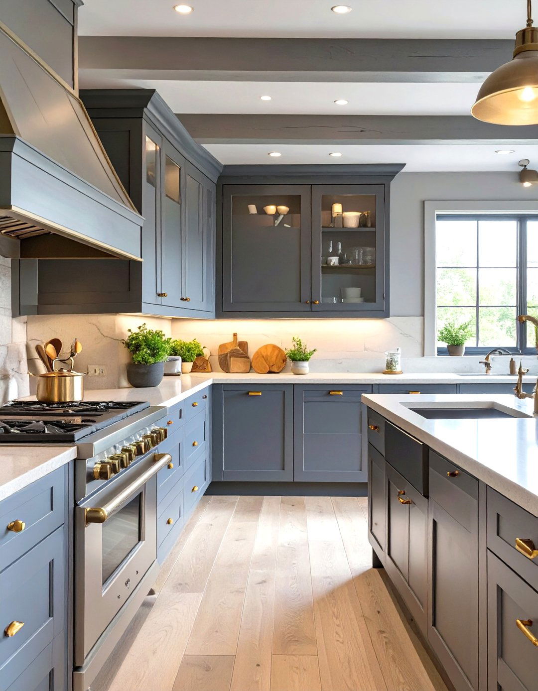 Dark and Moody Country Kitchen - 30 country kitchen designs