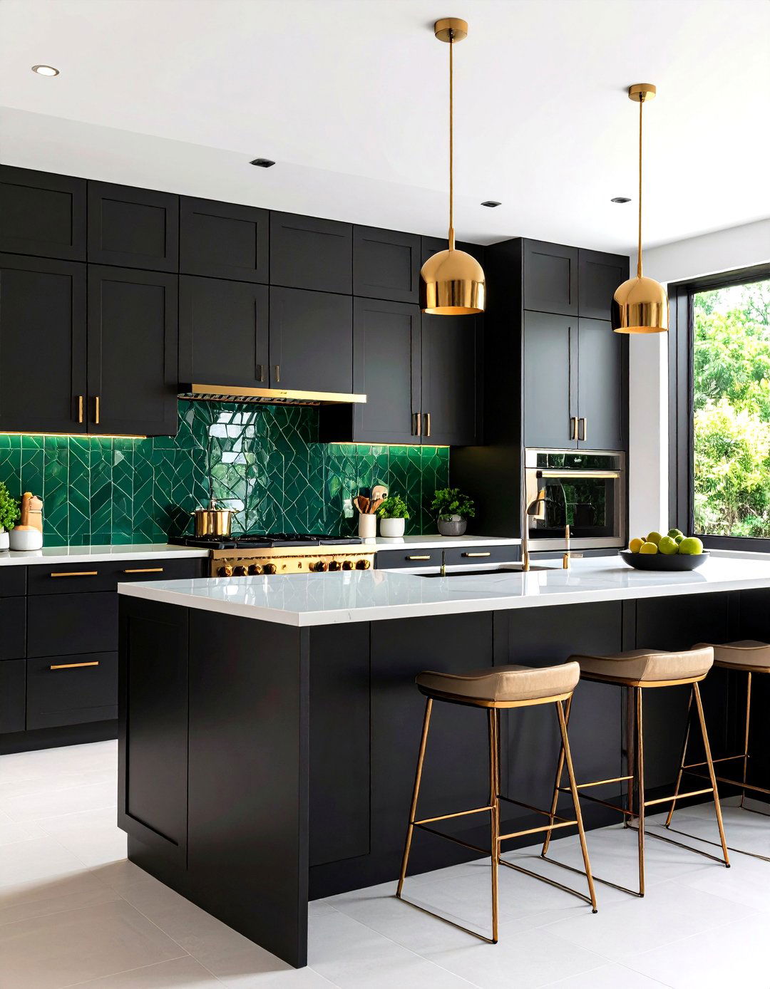Dark and Moody Kitchen Backsplash - 30 kitchen backsplash ideas 2023