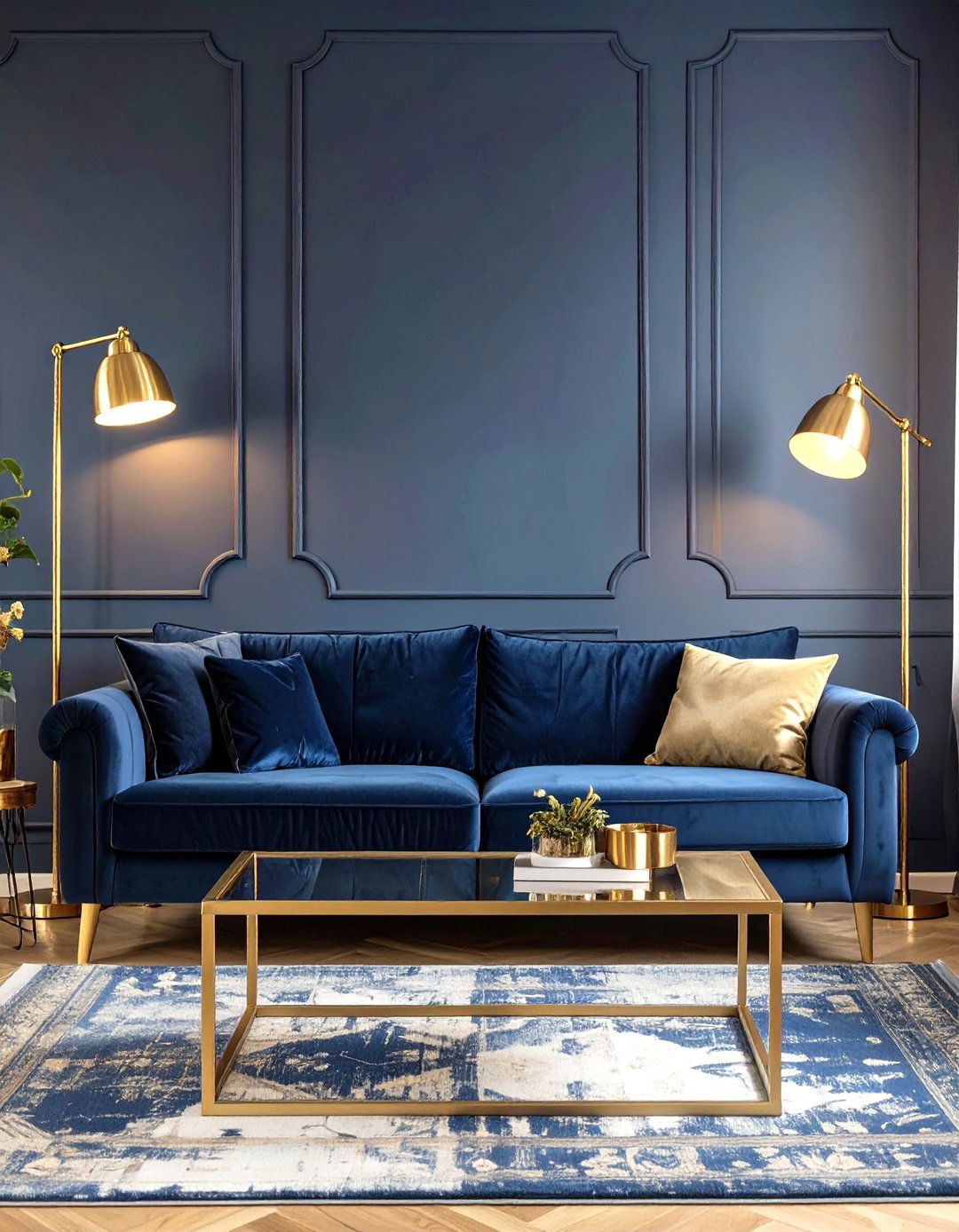 Dark and Moody Living Room - 30 modern luxury modern living room design ideas