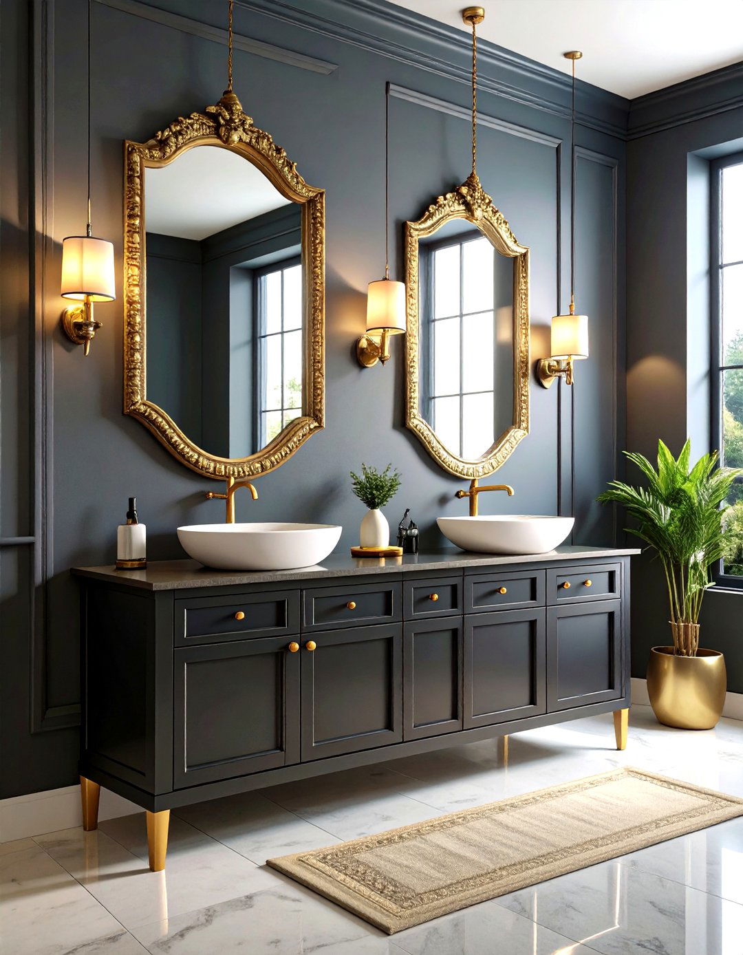 30 Stunning Powder Bathroom Ideas for Small Spaces - We Love Home Blog