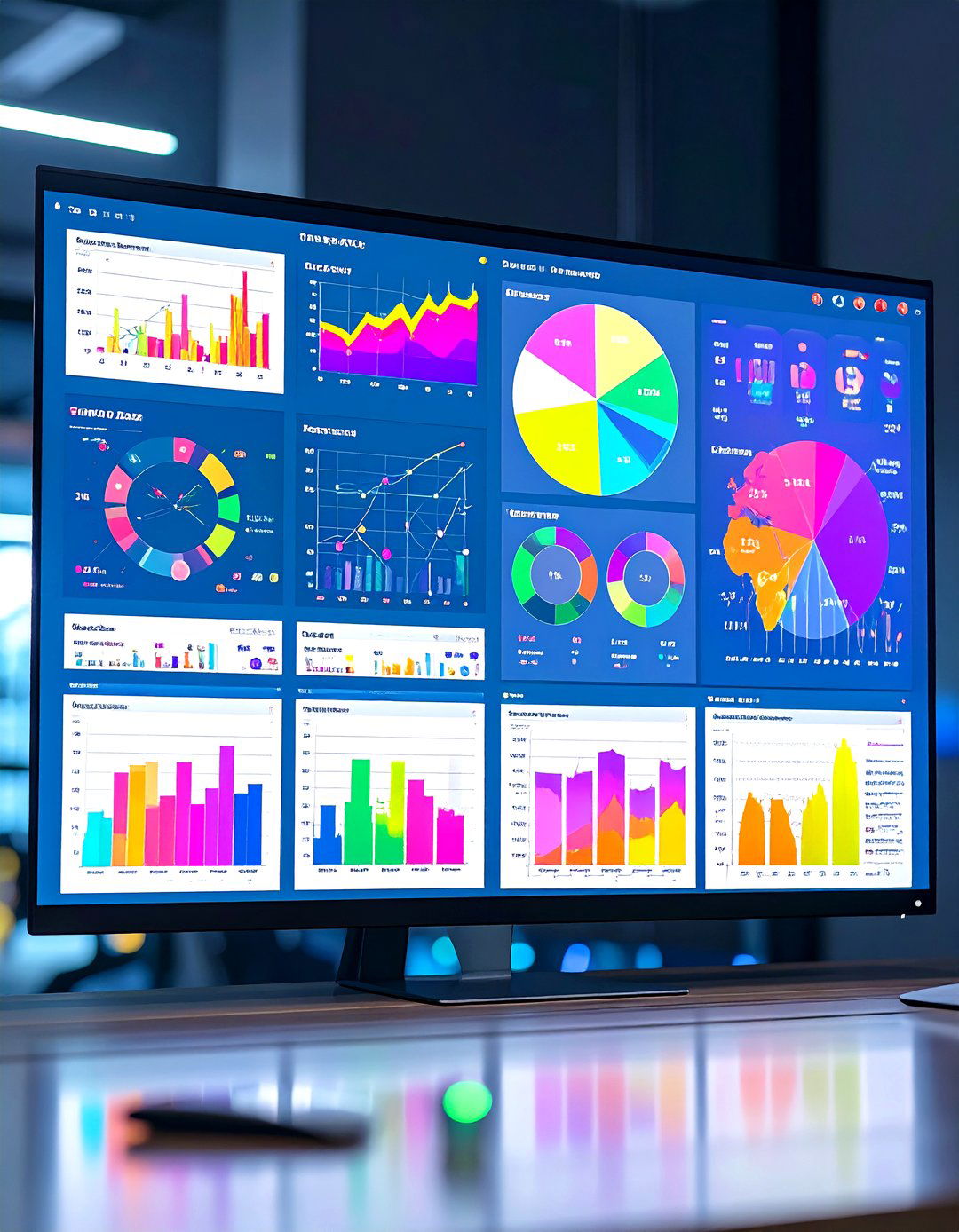 Data Visualization u Infographic Pitch Deck Agency - 30 pitch deck design agency ideas