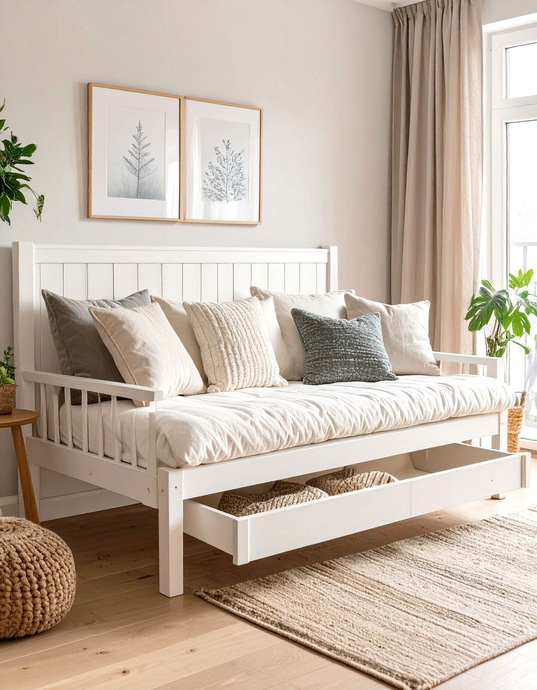Daybed with Trundle Furniture - 30 small living room furniture ideas